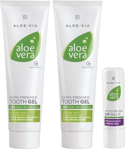 Aloe Vera - Mondverzorging set