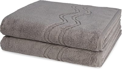 Ross Dames en Heren 2 X douchedoek - Als set Cashmere feeling