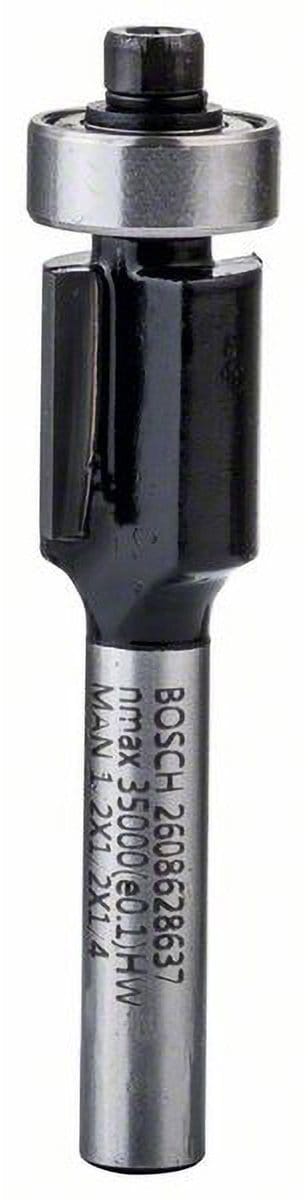 Bosch Accessories 2608628637 Vlakke frees Wolfraamcarbide Lengte 56 mm Afmeting, Ø 12.7 mm Werklengte 12.7 mm Schachtdiameter 6.35 mm