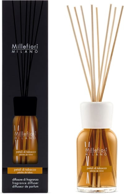 Millefiori Milano Geurstokjes 250 ml - Petali di Tabacco
