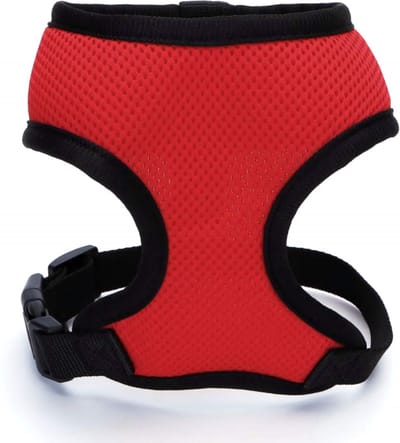 Nobleza Hondentuigje - Y-tuigje - borsttuigje - Mesh - Hondenharnas - L - Rood