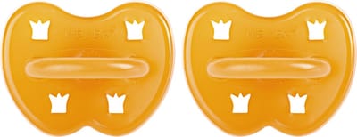 Two-Pack Round Teat 3-36 Months (Natural)