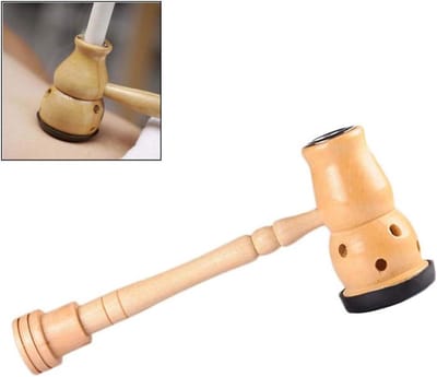 CSGoods - Houten Moxa Box voor Traditionele Chinese Acupunctuur Massage Therapie - Draagbare Moxa Brandernavel Box