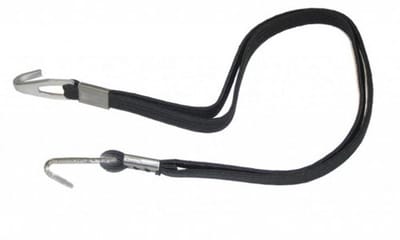 Spanband Zwart 58 x 3 x 3 cm - Stevige Spanriem met Haken