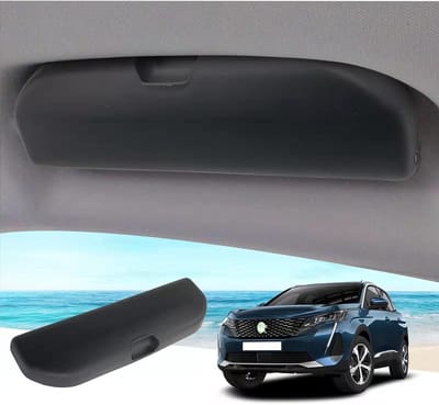 Zonnebrilhouder voor Peugeot 3008 en 5008 (2016-2023) - Opbergdoos en Accessoire Organizer - Ideaal voor Auto-interieur en Brilopslag