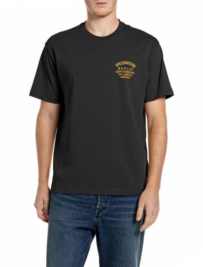 Replay M12bf.006.7242kw T-shirt Zwart XL Man