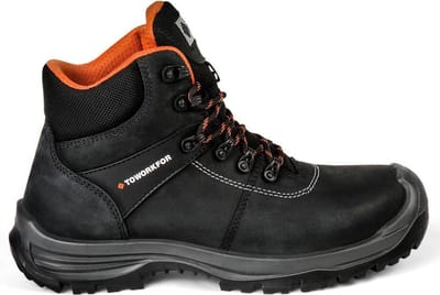 ToWorkFor Hoge Boot Track S3 + KN - zwart - 40