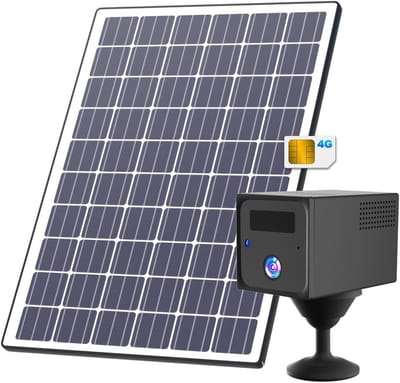 4MP Buitenbewakingscamera met Zonne-energie en Simkaart
