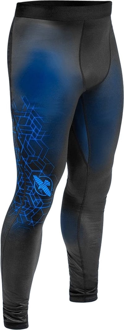 Hayabusa Geo Jiu Jitsu Spats Zwart Blauw - S - Jeans Maat 30