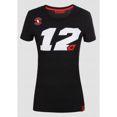 T1761 Maverick Vinales Dames T-shirt Xs white