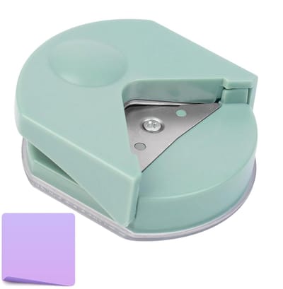 Ronde hoekpons - Papier afronder - Papier knippen - Precisie snijradius - 4 mm - Morandi groen