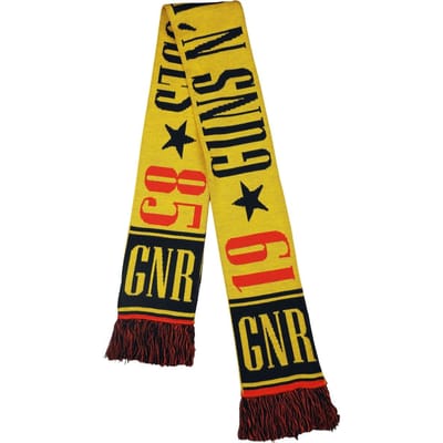 Guns N' Roses Soccer Scarf Heren Sjaal - meerkleurig - Standard