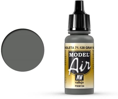 Vallejo Hobbyverf Acrylverf - 71128 Model Air Gray Violet - Acryl Verf flesje - 17 ml