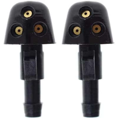 2 stuks auto voorruit water spray jet nozzle ruitenwisser sproeier voor Suzuki Swift SX4 Grand Vitara auto accessoires black