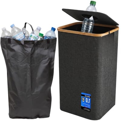 Statiegeld Container - Container - Vuilnisbak -Zwart