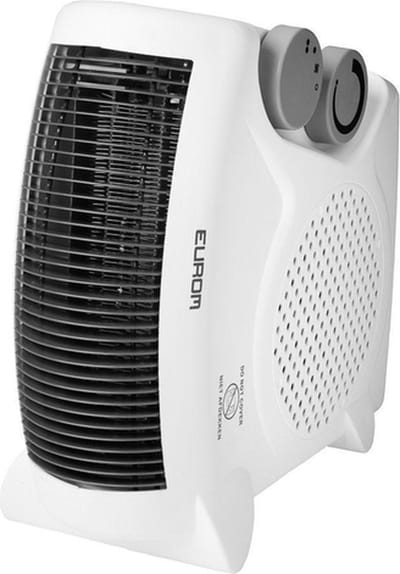Eurom VK2001 - Ventilatorkachel - 2000 Watt - Staand & Liggend - Thermostaat & Oververhittingsbeveiliging