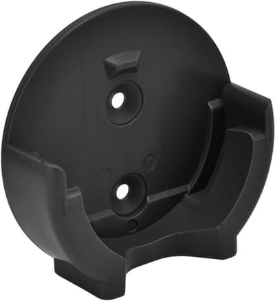Wandrek voor koffie-portafilter - Zelfklevend - Sterke, dragende handgreep - ABS-koffiesabotage-wandhouder - Voedselkwaliteit - Kaartsleuf - Vast - Espresso-portafilter - Geschikt voor - Zwart 58mm