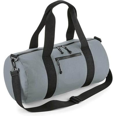 BagBase Recycled Barrel Bag BG284 - Pure Grey - 50 x 25 x 25 cm