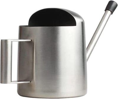 Bloemen gieter - Planten waterer - Planten water geven - Lange smalle tuit - 300 ml - Zilverkleurig