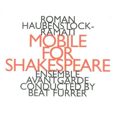 Ensemble Avantgarde - Mobile For Shakespeare (CD)