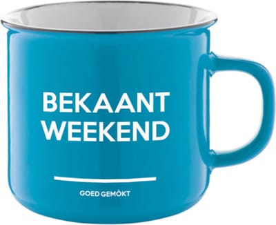 Ollie's | Mok 'Bekaant weekend' | Goed Gemòkt