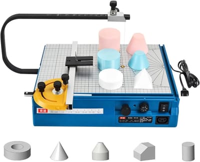 Schuimsnijmachine - Hete draad snijder - Precisie snijden - Verstelbare hoek liniaal - 14cm snijhoogte