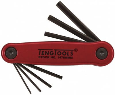 Allensleutelset 7dlg Teng Tools