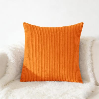 Corduroy Kussensloop 40X40 45X45 50x50cm Zachte Pluche Flanellen Kussenhoes Pluizige Bank Kussensloop voor Sofa Woonkamer Decoratie 45X45CM
