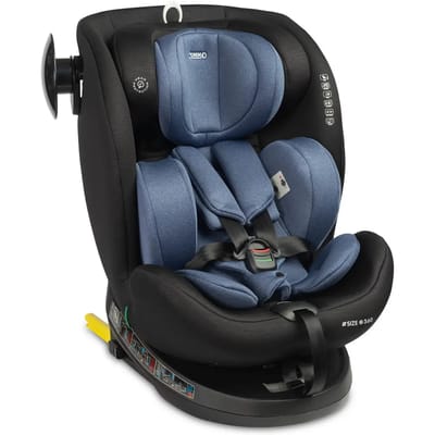 Merkloos Autostoeltje i-Size 40-150cm met ISOFIX & 360° Rotatie