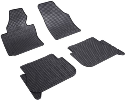 Automatten voor Volkswagen Caddy 3 (2K) (2004-2020), Volkswagen Touran (1T) (2003-2015) - 4-delig - Rubber
