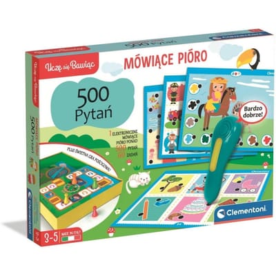 Interactief spel Clementoni Praatpen 500 Vragen (8005125507825)