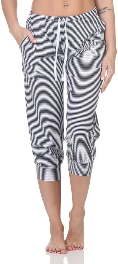 Dames pyjama Capri broek 3/4 lengte - Mix & Match - perfect te combineren