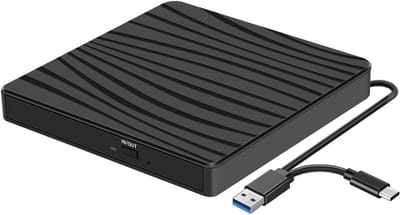 DailySupplies® Externe DVD Speler voor Laptop - CD Brander - Plug & Play