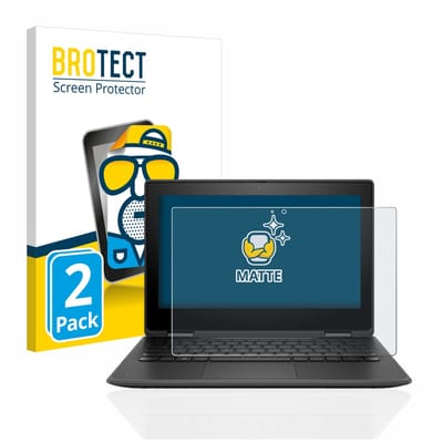 BROTECT - Screenprotector voor HP Pro X360 Fortis 11 G10 - Folie Beschermfolie matte 2 Stuks