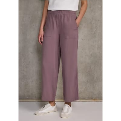 Culottes in effen kleur