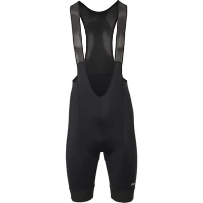 AGU Essential Fietsbroek Heren met Zeem – Core Pad Zeem – Mesh Bretels – Ademend – Zwart – Maat S