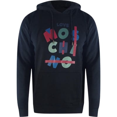 Love Moschino Dames/Dames Jumble Hoodie (Zwart)