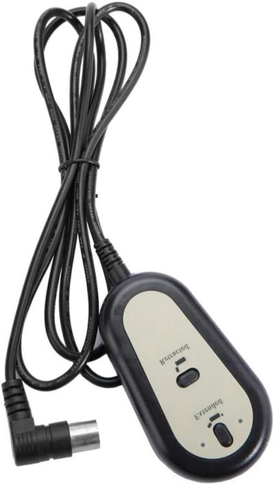 Ronde Afstandsbediening met 5 Pins voor Elektrische Fauteuil - Hand Schakelaar Controller met 2 Knoppen