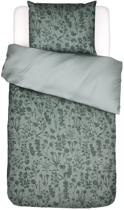 Essenza Maribel Dekbedovertrek Groen - Eenpersoons – 140x200/220 cm