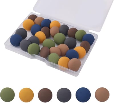 30 Stuks Matte Ronde Punaises voor Kurkbord en Prikbord - Decoratieve Drukspijkers voor Foto's en Kaarten