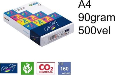 Laserpapier Color Copy A4 90gr wit