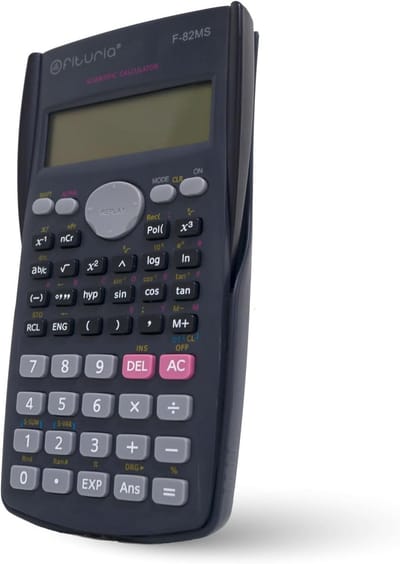 Wetenschappelijke Rekenmachine met 2-Regelig Display voor School en Werk