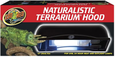 Zoo Med Naturalistic Terrarium Hood - Natuurlijke Terrarium Lamp - Small - Max. 60W - 30cm