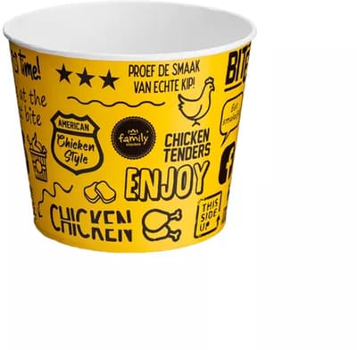 Family Chicken kipbucket 85oz (180x 2.4 liter)