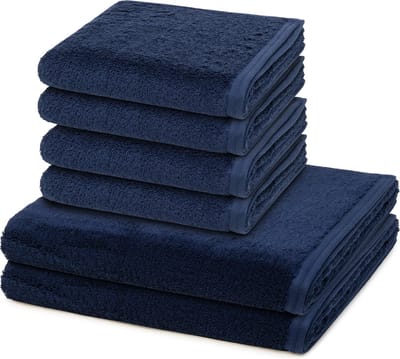 Vossen Sonstiges 4 X handdoek 2 X douchehanddoek - in set 6 pack Vegan Life