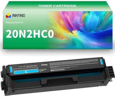 INKFIND 20N2HC0 Cyaan tonercartridge compatibel met Lexmark 20N2HC0 Cyaan geschikt voor Lexmark CS331dw/Lexmark CX331adwe - 1-pack Cyaan