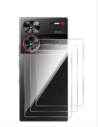 Dailygoody - Rugbeschermers - TPU - Ultradun - Transparant - Krasbestendig - Onbreekbaar - Geschikt voor Nubia Z60 Ultra