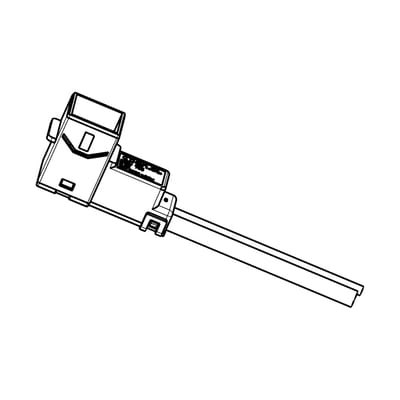 AEG indikatielamp, schuif, wit 140055011021