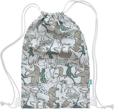 BINK Bedding Gymtas / Zwemtas Safari 40 x 28 cm - kleuter - peuter