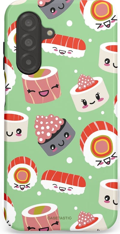 Casetastic Hoesje Geschikt voor Samsung A26 - Stijlvolle Beschermende Duo-layer Case - Sushi wonders